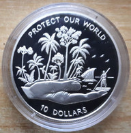 Fiji, 10 Dollars 1993 - Silver Proof - Fidschi