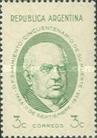 ARGENTINA - AÑO 1938 -  50º Aniversario De La Muerte Del Presidente Faustino Sarmiento, 1.811 - 1.888 - Ungebraucht