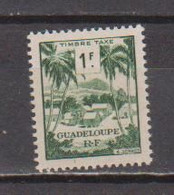 GUADELOUPE       N°  YVERT  TAXE 44  NEUF AVEC CHARNIERES      ( CHARN   01/ 01 ) - Postage Due