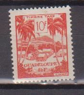 GUADELOUPE       N°  YVERT  TAXE 49  NEUF AVEC CHARNIERES      ( CHARN   01/ 01 ) - Timbres-taxe