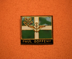 INSIGNE MARINE AERONAVALE PAUL GOFFENY DEPANNEUR, AUGIS 28 MTE ST BARTHELEMY - Navy