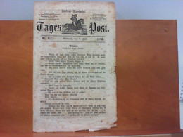 Biebrich - Mosbacher Tagespost Nr. 157 - Original Von 1863 - Hessen