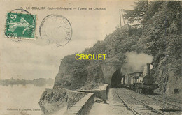 44 Le Cellier, Tunnel De Clermont, Train Au 1er Plan - Le Cellier