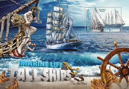 2016 SIERRA LEONE MNH  TALL SHIPS  |  Yvert&Tellier Code:  930  |  Michel Code: 7112 / Bl.954  |  Scott Code: 3706 - Sierra Leone (1961-...)