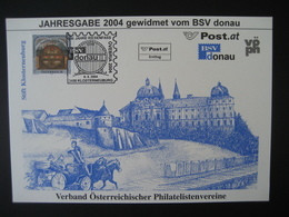 Österreich FDC VÖPh Jahresgabe 2004 Verband Österreichischer Philatelistenvereine - Briefe U. Dokumente