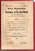 LIVRE . " LES BARTHES DE L'ADOUR " . MARCELLE RICHARD . REVUE GÉOGRAPHIQUE DES PYRÉNÉES ET DU SUD-OUEST - Ref. N°209L - - Baskenland