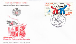 " J.O. TURIN 2006  " Sur Enveloppe 1er Jour De 2006. N° YT 2529 2530. Parfait état. FDC - Inverno2006: Torino