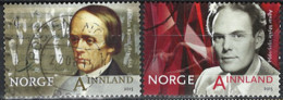 Norwegen Norway 2015. Mi.Nr. 1890-1891, Used O - Usados