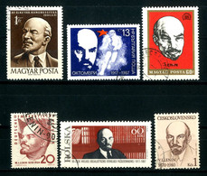 Lenin -  6 Val. Usati / Used - Lenin