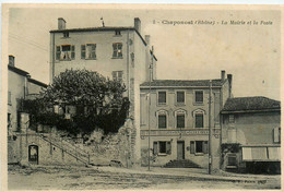Chapanost * Place De La Mairie Et La Poste * Ptt * école Publique - Andere & Zonder Classificatie