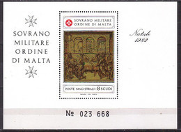 B2414 - SMOM ORDRE DE MALTE BF SASSONE N°16 ** Noel - Sovrano Militare Ordine Di Malta