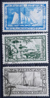 MONACO - N°324-325-329 - Oblitéré (o) - Used Stamps