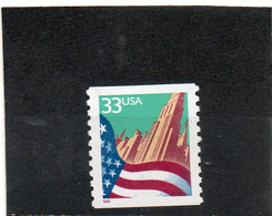 ETATS-UNIS     33 C      1999    Y&T : 2855a  Roulette     Neuf Sans Charnière - Roulettes