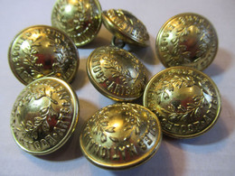 8 Boutons Anciens D'uniforme/Enseignement. Ecoles Nationales Arts & Métiers/Vers 1930-1960    BOUT155 - Buttons