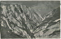 Chandolin - Illgraben Grösster Erosionstrichter Der Alpen - Foto-Postkarte - Verlag Gyger & Klopfenstein Adelboden - Chandolin