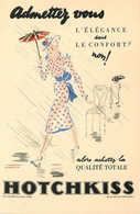 HOTCHKISS * CPA Publicitaire Illustrateur J. JACQUELIN * Pub Publicité Mode Vêtements - Advertising