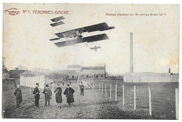 Péronnes-Binche - Champs D' Aviation (du 30 Avril Au 15 Mai 1911) - Edit. Marcovici N° 1 - Binche