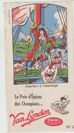 Buvard  - Le. Pain D'Epices Des Champions . VAN LYNDEN  - Jean Bart à L'abordage - Pan Di Zenzero