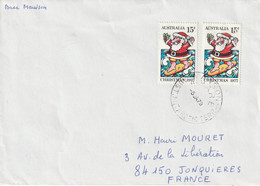 Australie Lettre Cachet MAWSON Antarctic - Base 5/1/1979 - Storia Postale