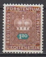 Liechtenstein , D 55 , Xx   (M 3022) - Dienstmarken