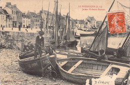 CPA - LE POULIGUEN - 44 - Jeunes Pêcheurs Bretons - Bateau - Défaut En Bas Voir Scan - Le Pouliguen