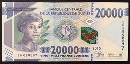 Guinea Guinee  20000 Francs 2015 KM#50 Q.fds Unc-   Lotto 4235 - Guinée