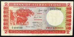 Sierra Leone 2  Leones 1964 Pick#2a Bb+ Vf+ Lotto 4236 - Sierra Leone
