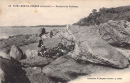 CPA - FRANCE - 44 - SAINT BREVIN L'OCEAN - Rochers Du Pointeau - Enfant - Collection F Chapeau - Saint-Brevin-l'Océan