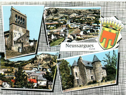 Neussargues * Souvenir De La Commune * Cp 4 Vues - Sonstige & Ohne Zuordnung