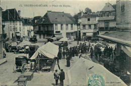 Salies De Béarn * La Place Du Bayaa * Marché Foire - Salies De Bearn