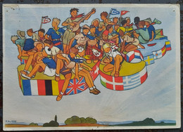 FRANCE - "EDITION OZANNE PARIS 1009 - N°787" - "Jamboree De La Paix" - 02/08/1947 - TTB - Lettres & Documents
