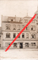 Foto AK Mittweida Kolonialwaren Laden Emil Grundmann Weberstraße 29 A Chemnitzer Straße Burgstädt Frankenberg Chemnitz - Mittweida