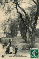 Aurillac * Entrée De La Promenade D'angoulême * Enfants Villageois - Aurillac