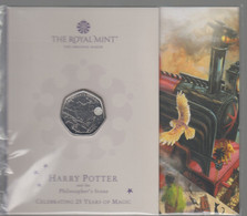 UK 50p  Harry Potter - Hogwarts Express - BUNC Coin Royal Mint Presentation Pack - 50 Pence