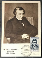 Francia/France: Maximum, Félicité De La Mennais. Teologo, Theologian, Théologien - Théologiens