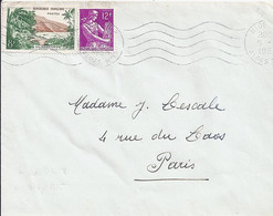 TYPE MOISSONNEUSE N° 1116+1125 SUR LETTRE  DE 1958 - 1957-1959 Reaper