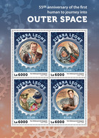 2016 SIERRA LEONE MNH  SPACE  |  Yvert&Tellier Code: 5949-5952  |  Michel Code: 7203-7206  |  Scott Code: 3718 - Sierra Leone (1961-...)