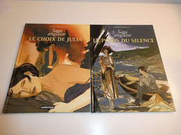 LOT EO LE CHOIX DE JULIA TOMES 1/2/ TBE/ SAGA ANGLAISE - Lots De Plusieurs BD