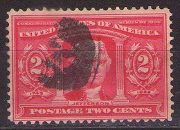 UNITED STATES 1904 Mi 155 2c  LOUISIANA PURCHASE, USED - Unused Stamps