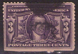 UNITED STATES 1904 Mi 156 3c  LOUISIANA PURCHASE, USED - Unused Stamps