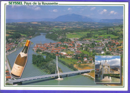 Carte Postale 74. Seyssel  Pays De La Roussette   Très Beau Plan - Seyssel