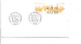 VIGNETTE 2.70 SALON PHILATELIQUE D'AUTOMNE 2000 - 1999-2009 Illustrated Franking Labels