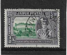 INDIA - JAIPUR 1948 ½a SG 73  FINE USED Cat £4.50 - Jaipur