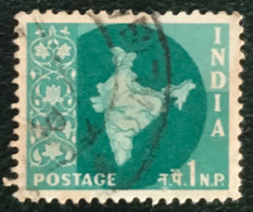 Inde - India - C13/15 - (°)used - 1958 - Michel 286 - Landkaarten - Oblitérés