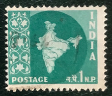 Inde - India - C13/15 - (°)used - 1958 - Michel 286 - Landkaarten - Oblitérés