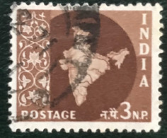 Inde - India - C13/15 - (°)used - 1958 - Michel 288 - Landkaarten - Oblitérés