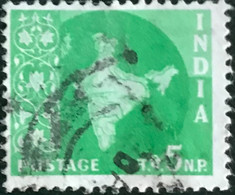 Inde - India - C13/15 - (°)used - 1958 - Michel 289 - Landkaarten - Oblitérés