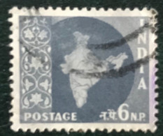 Inde - India - C13/15 - (°)used - 1958 - Michel 290 - Landkaarten - Oblitérés