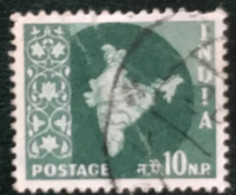 Inde - India - C13/16 - (°)used - 1958 - Michel 292 - Landkaarten - Oblitérés