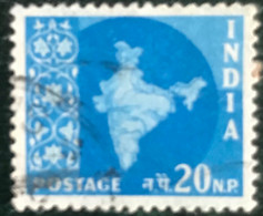 Inde - India - C13/16 - (°)used - 1958 - Michel 295 - Landkaarten - Used Stamps